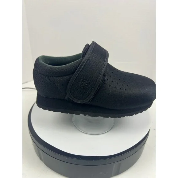 Pedors Womens 8.5 Wide Men's 6.5W Black Comfort Diabetic Adjustable Strap Shoes